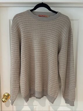 KUNA 100% Baby Alpaca Striped Sweater